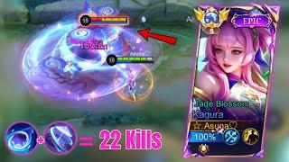 22 Kills! New Kagura Aggressive Damage Build after Lose Streaks In Rank Match !