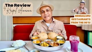 Delicious South Indian Veg Thali & More At This Popular, Old World Bengaluru Restaurant! PALM GROVE