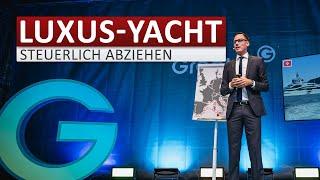 Super-Yacht von der Steuer absetzen!