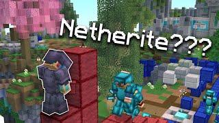 Using illegal items in bedwars....