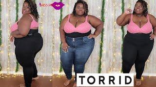 Torrid Jeggings & Leggings 1st Time Try-on #MissRessaT #plussizefashion