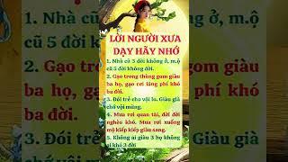 Triết Lý Cuộc Sống Hàng Ngày Theo Cổ Nhân | Tử Vi, Phong Thủy, Cải Vận, Hôn Nhân & Gia Đình #Short