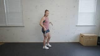 Standing Weighted Leg Raise