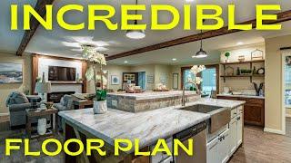 INCREDIBLE FLOOR PLAN! New Deer Valley home that ROCKS! Chance's Mobile Home World Tour