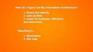 How To Design A Great Web Site Using Information Architecture