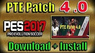 Pes 2017 PTE Patch 4.0 |Download + install PC | HD CPY CRACKED VERSION