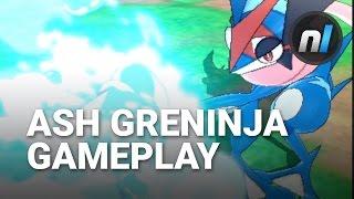 Ash Greninja Gameplay | Battle Bond Pokémon Sun & Moon Gameplay