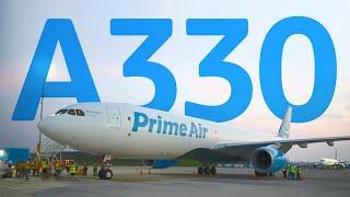 Amazon Air's newest aircraft, the A330, is here