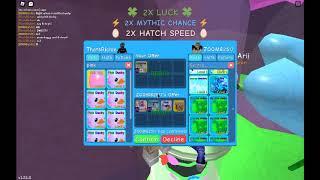 Trading For Shiny Candy Winged Hydra In Bubble Gum Simulator!