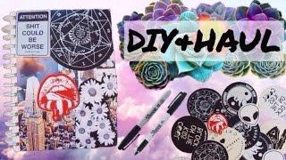 Back to school supplies haul + DIY // 2015 // COLLAB WITH SAGAFAIRYTALE // Jasmine ngo