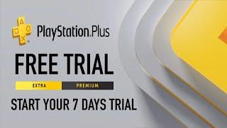 PlayStation Plus Extra & Premium - 7 Days Free Trial Available