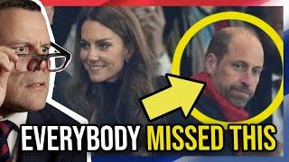 Everybody Missed THIS Clue at Catherine and William's Rugby Match