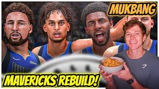 NBA 2K25 ASMR | Dallas Mavericks Rebuild! - Mukbang & Whispering