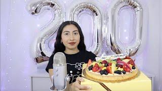 ASMR~Eating A Porto’s Fruit Tart Cake!! 200k Subs Celebration!! 