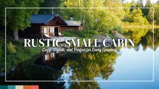 Small Cabin Design Ideas with Rustic Elegance: Cozy, Stylish, and Perfect for Every Getaway