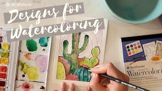 Strathmore Designs for Watercoloring