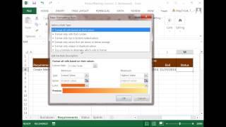 Three Key Features in Excel 2013: VLOOKUP ~ Lists ~ Conditional Formatting