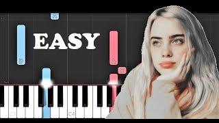 Billie Eilish - WHEN I WAS OLDER (EASY Piano Tutorial)