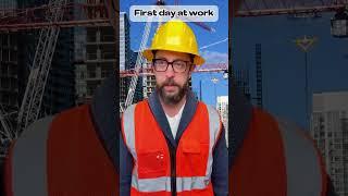 First day at work #adamrose #construction #workers