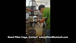 Star Shape Filter Cage Making Process Zukun Filtration