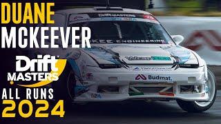 Duane McKeever Drift Masters 2024 • All Runs