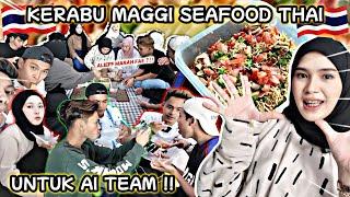 KERABU MAGGI SEAFOOD THAI! RAMAI KEPEDASAN!