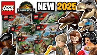 LEGO Jurassic World Rebirth 2025 Set OFFICIALLY Revealed