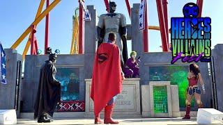 Opening Day DC Heroes & Villains Fest 2025 - Six Flags Magic Mountain