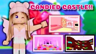  Touring My FULLY DECORATED Candied Castle Home! | Roblox Overlook RP!