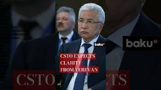 Imangali Tasmagambetov on relations between the CSTO and Armenia