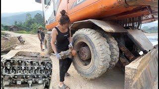 FULL VIDEO: 5 days of repair, replacement and maintenance of Huong repairer car