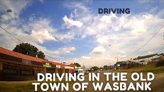 Driving in Wasbank Town KZN - Driving in the old town