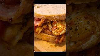 Ghibli-Style English Breakfast Sandwich | Cozy Anime Cooking #cooking #animefood #cozyghibli #food