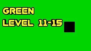 Green Level 11 12 13 14 15 Mobile Puzzle Game For Adult (By Bart Bonte)