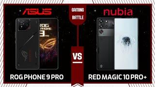 ROG Phone 9 Pro vs Red Magic 10 Pro Plus | Which is the best gaming mobile on the market?