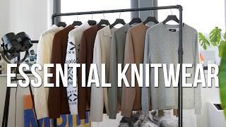 8 Essential Sweaters for Men | Fall Knitwear Basics 2024