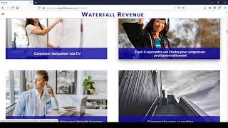 Consultez le centre de ressources Waterfall Revenue pour accélérer votre carrière professionnelle