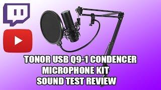 TONOR USB Condenser Microphone -Sound Test- IS IT ANY GOOD? FIND OUT!