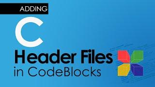 Add C header files in Code Blocks