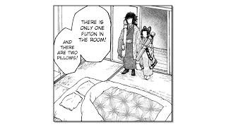 Giyuu Tomioka x Shinobu Kochou Doujinshi - Sharing a room at the inn