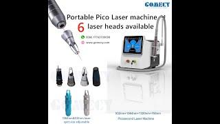 GOMECY pico laser tattoo removal carbon peeling gomecy q switched nd yag