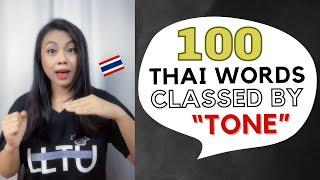 100 Basic Thai Words Classed By Tone + Free sheet download - Thai Tone Practice - Improve Vocabulary