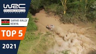 TOP 5 close calls - WRC Safari Rally Kenya 2021