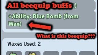 All possible buffs from every beequip! Bee Swarm Simulator