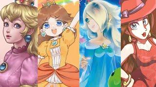  Peach , Daisy , Rosalina and Pauline Tribute - TRNDSTTR 