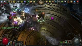 Poe 3.21 Crucible - Vaal dominating blow vs The Hidden (Breachlords)