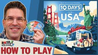 10 Days In The USA - How To Play