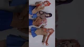 #докидокилитературныйклуб #косплей #моника #сайори #нацуки #юри#dokidokiliteratureclub#cosplay