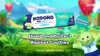 Kodomo Extra Shield Toothpaste Natural - TVC 6s