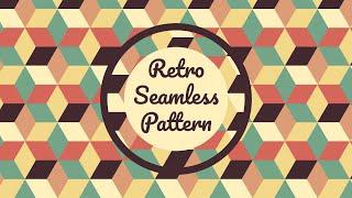 How to create Retro Seamless Pattern - Illustrator tutorial